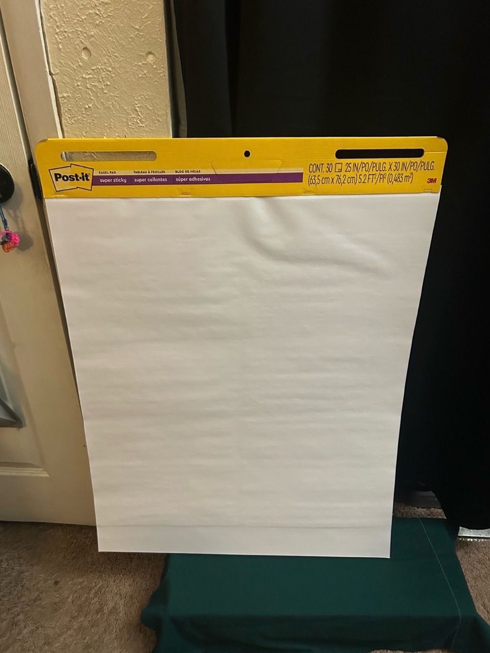 Post-it Super Sticky Flip Chart Pad - White